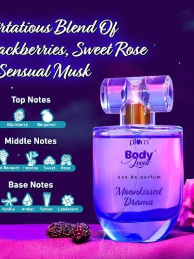 Plum BodyLovin' Eau De Perfume Moonkissed Drama | Long Lasting & Premium Gourmand Fragrance | Luxury Perfume For Women | (50 ml)
