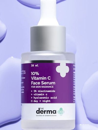 The Derma Co 10% Vitamin C Face Serum with 5% Niacinamide & Hyaluronic Acid - 30ml