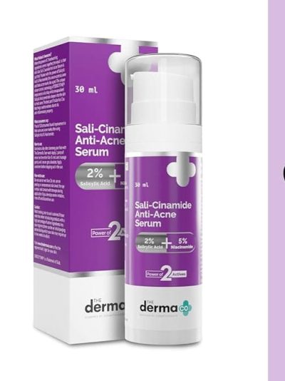 The Derma Co Sali-Cinamide Anti-Acne Face Serum- 30ml