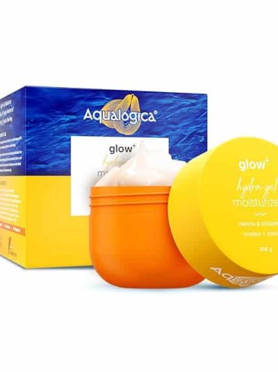 Aqualogica Glow+ Hydra Gel Moisturizer with Vitamin C for Glowing Skin (200 g)