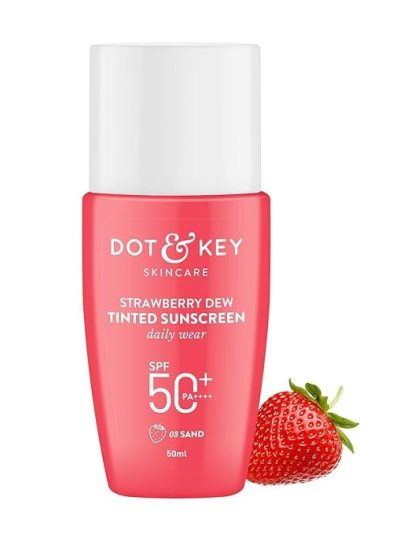 Dot & Key Strawberry Dew Tinted Sunscreen SPF 50+ Pa++++ - | 50ml