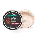 mCaffeine Coffee & Berries Body Butter with Shea Butter for Deep Moisturization -100g