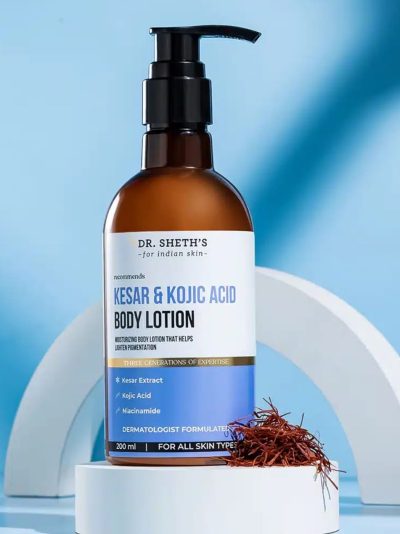Dr sheths Kesar & Kojic Acid Body Lotion - 200ml