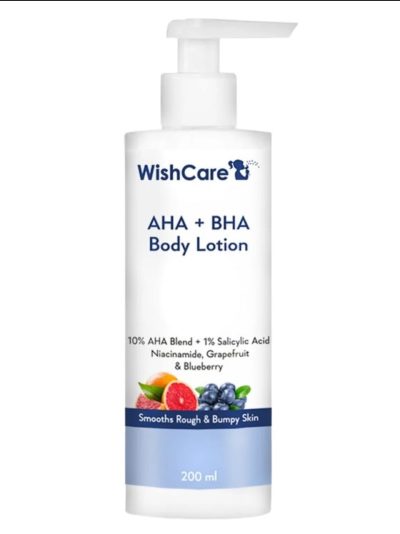 WishCare AHA + BHA Body Lotion