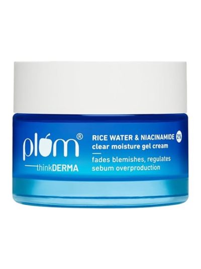 Plum 2% Niacinamide & Rice Water Super Light Gel Cream Moisturizer