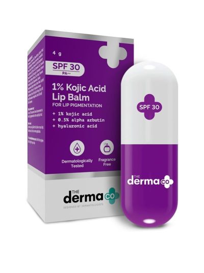 Dermaco 1% Kojic Acid Lip Balm With Alpha Arbutin & Hyaluronic Acid
