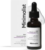 Minimalist Hair Growth Serum With 3% Redensyl, 3% Anagain, 3% Procapil, 5% Capixyl & 4% Baicapil 18% Hair Growth Actives | For Hair Fall Control | For Men & Women | 30 ml