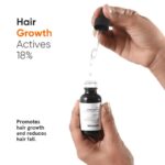 Minimalist Hair Growth Serum With 3% Redensyl, 3% Anagain, 3% Procapil, 5% Capixyl & 4% Baicapil 18% Hair Growth Actives | For Hair Fall Control | For Men & Women | 30 ml - Image 3