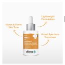 The Derma Co 1% Hyaluronic Acid Sunscreen For All Skin Types Serum With Spf 50 & Niacinamide For Broad Spectrum Protection - 30M