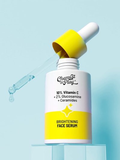 Chemist At Play 10% Vitamin C Face Serum | Brightens & Gives Glow | Fades Dark Spots | Treats Hyperpigmentation | - 30ml