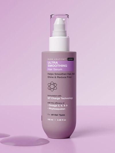 Bare Anatomy Ultra Smoothing Hair Serum For Dry & Frizzy Hair | Restores Smoothness & Texture | | 100ml