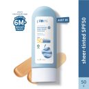Plum Rice Water & 3% Niacinamide Sheer-Tinted Sunscreen SPF 50 PA++++ | | Non-Oily | | Fragrance-free | 100% Vegan | 50gm