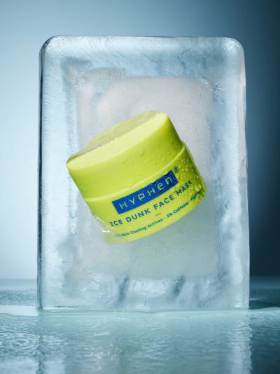 Hyphen Ice Dunk Instant Cooling Face Mask | Collagen Boost Cryo Therapy Face Pack For Glowing Skin - 50 gm