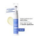 Conscious Chemist® Retinol Peptide Under Eye Cream With Soothing Massage Roller | Under Eye Roll On For Dark Circles, Fine Lines & Puffy Eyes | For Women & Men | 15 ml