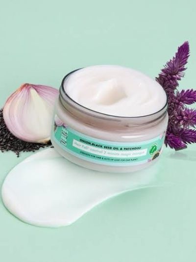 Love Beauty & Planet For All Hair Onion Black Seed & Patchouli Hair Mask, 200 millilitre