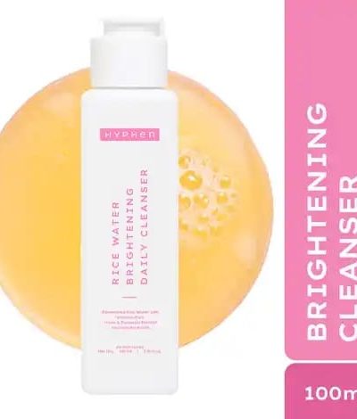 Hyphen 10% Rice Water Brightening Face Wash | Daily Face Cleanser - 100 ml