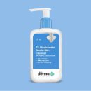 The Derma Co 2% Niacinamide Gentle Skin Cleanser for Sensitive, Dry, Normal Skin - 125 ml Non-Irritant | 100% Soap-Free | Non-Oil Stripping | Gently Cleanses Makeup