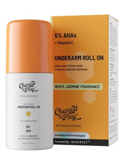 Chemist at Play UnderArm Roll-On | Jasmine Fragrance