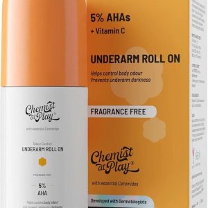 Chemist at Play UnderArm Roll-On | Fragrance FREE 40ML