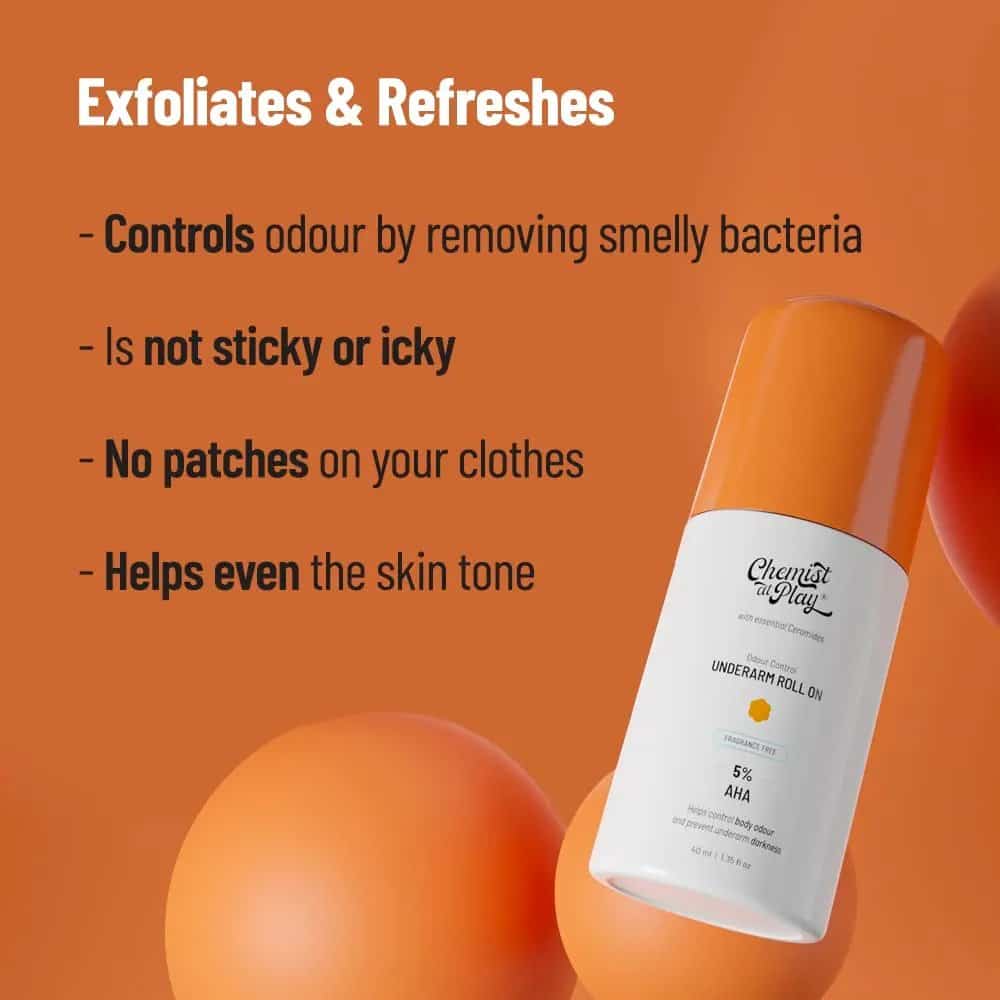 Chemist at Play UnderArm Roll-On | Fragrance FREE 40ML - Image 2