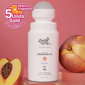 Chemist at Play UnderArm Roll-On | Peach Fragrance