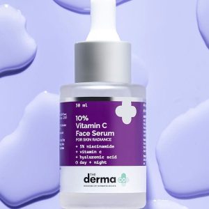 The Derma Co 10% Vitamin C Face Serum with 5% Niacinamide & Hyaluronic Acid - 30ml