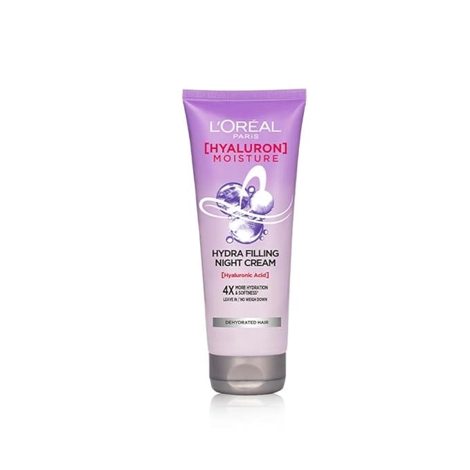 L'Oreal Paris Hyaluron Moisture Hydra Filling Leave-in Night Cream-180ml - Image 2