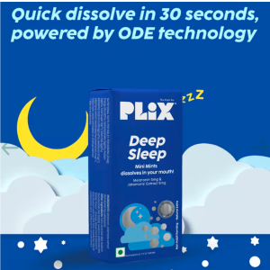 Plix Deep Sleep Mini mints for relaxation -30 tablets