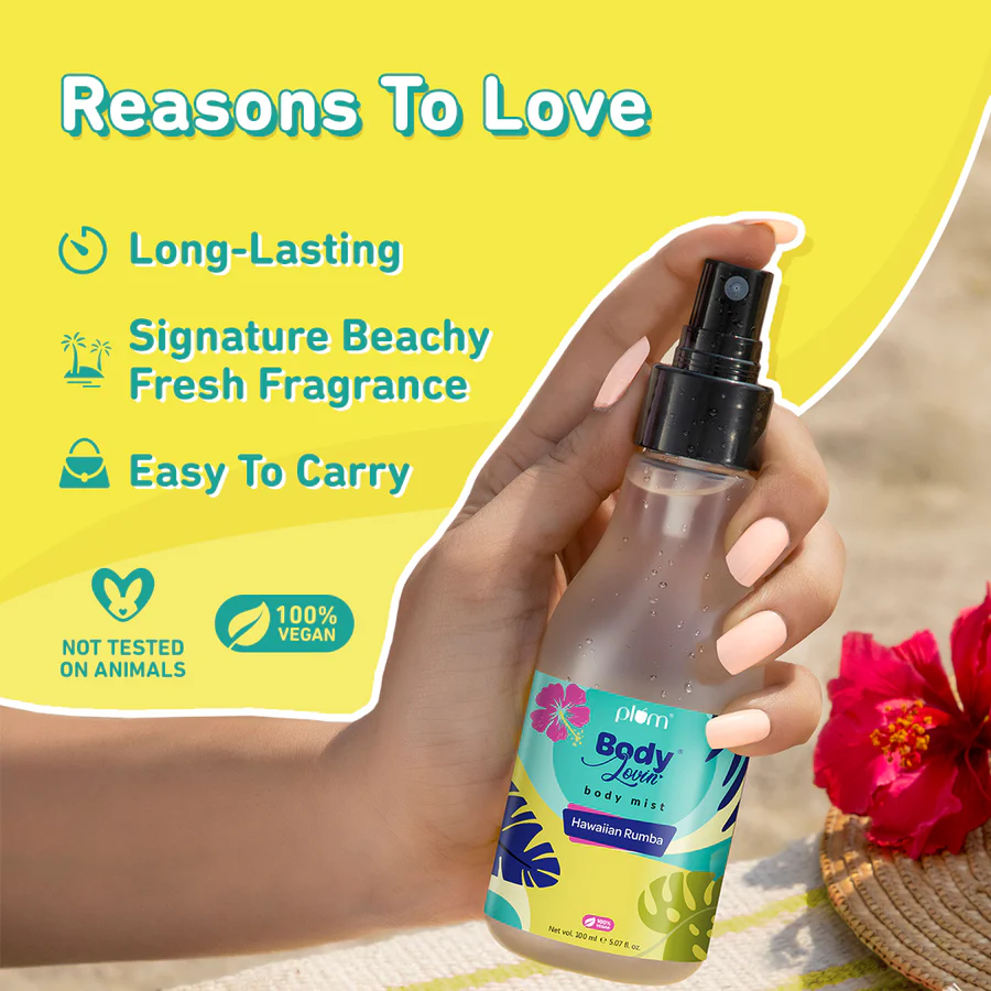Hawaiian Rumba Body Mist by Plum BodyLovin'-150ml - Image 3