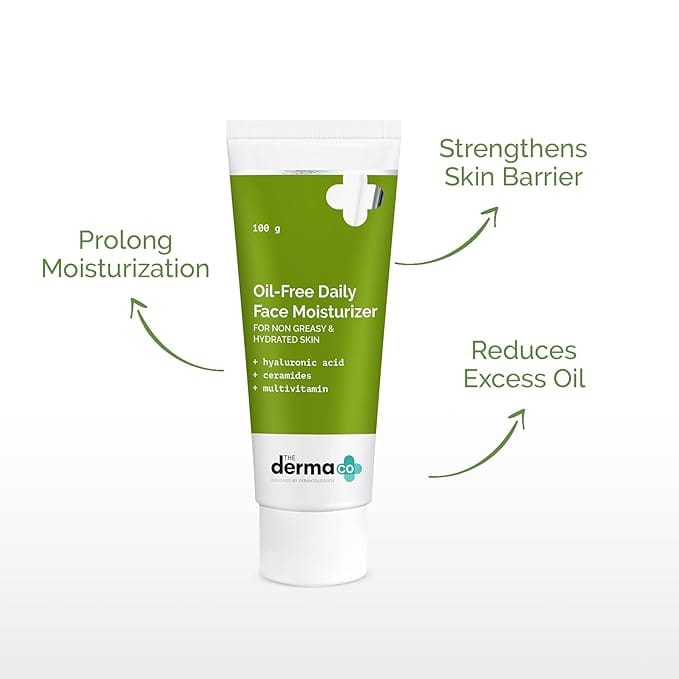 The Derma Co Oil-Free Daily Face Moisturizer || 100g - Image 2