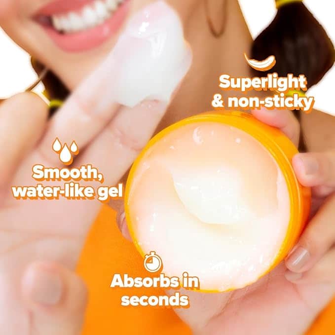 Aqualogica Glow+ Hydra Gel Moisturizer with Vitamin C for Glowing Skin (200 g) - Image 4