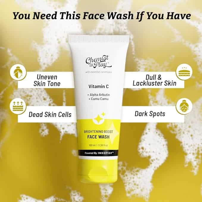 Chemist at Play 30x Vitamin C Facewash | 100ml - Image 3