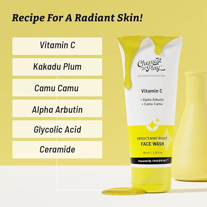 Chemist at Play 30x Vitamin C Facewash | 100ml - Image 4