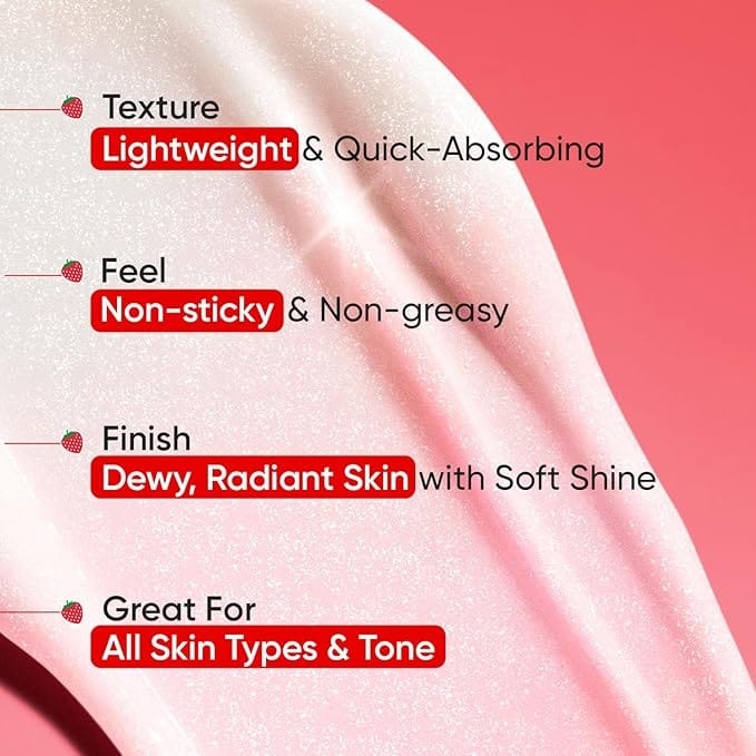DOT & KEY Strawberry Dew Strobe Cream For Face Skin Radiance Cream- 30g - Image 6