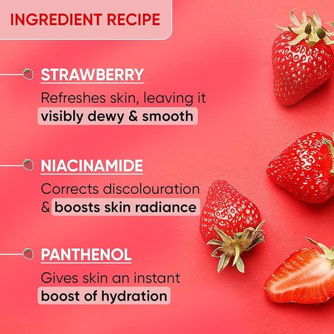 DOT & KEY Strawberry Dew Strobe Cream For Face Skin Radiance Cream- 30g - Image 5
