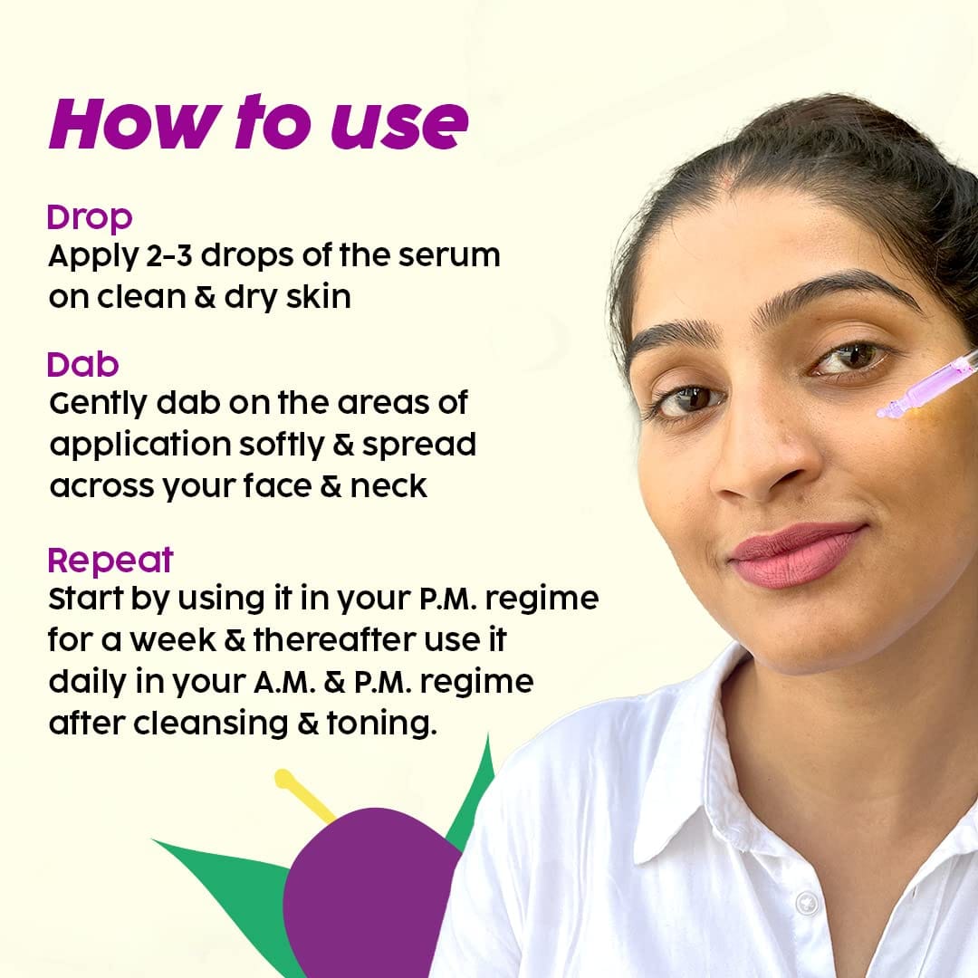 The Plant Fix Plix 10% Niacinamide Face Serum, 30ml (Pack Of 1) For Acne Marks, Blemishes, Oil Control With 1% Zinc & Witch Hazel, Skin Clarifying Jamun Serum For Unisex With Acne-Prone Skin - Image 4