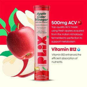 PLIX - THE PLANT FIX Apple Cider Vinegar 15 Tablets