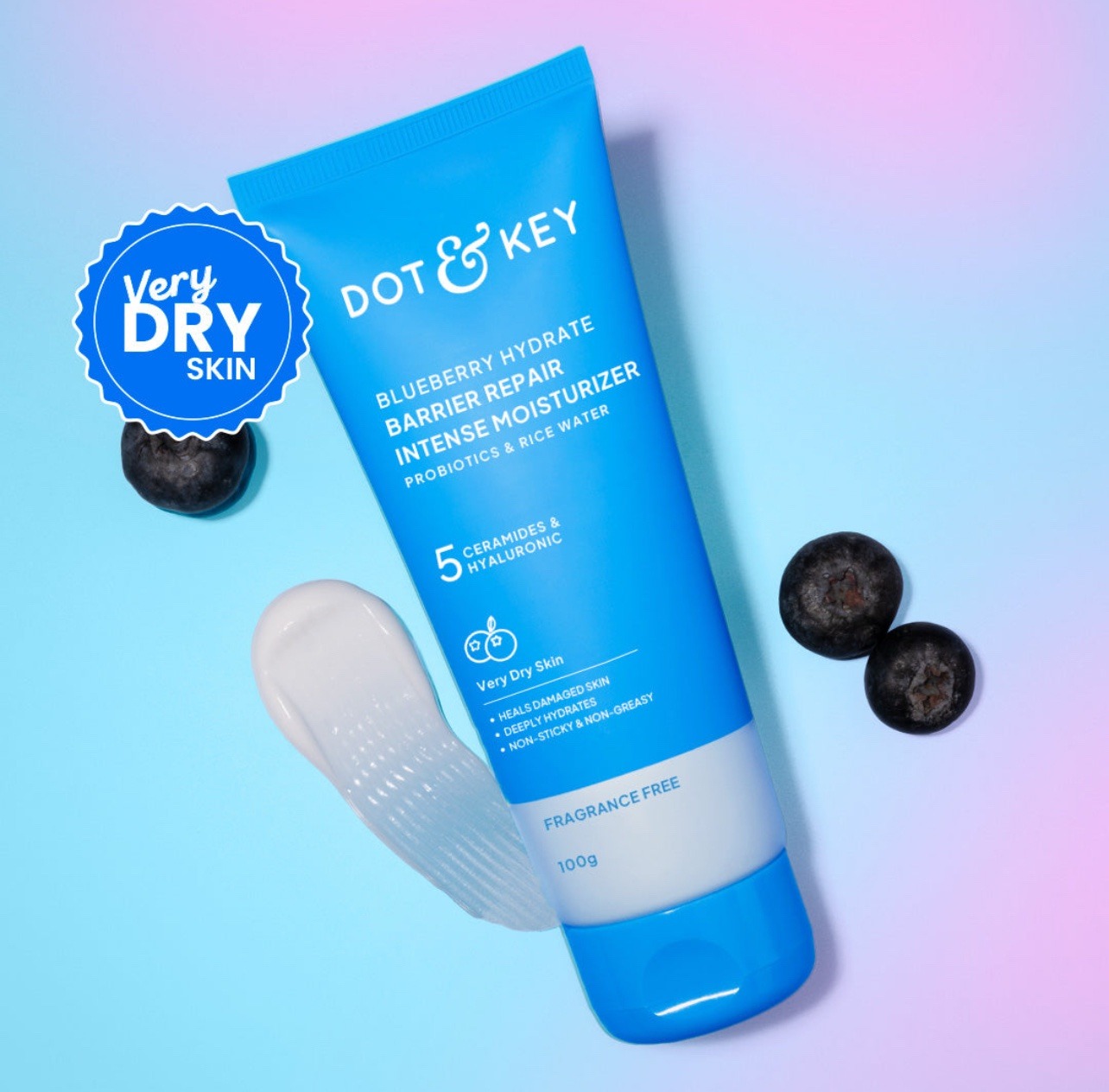Dot & Key Barrier Repair Intense Moisturizer With 5 Ceramides & Hyaluronic | | 100g