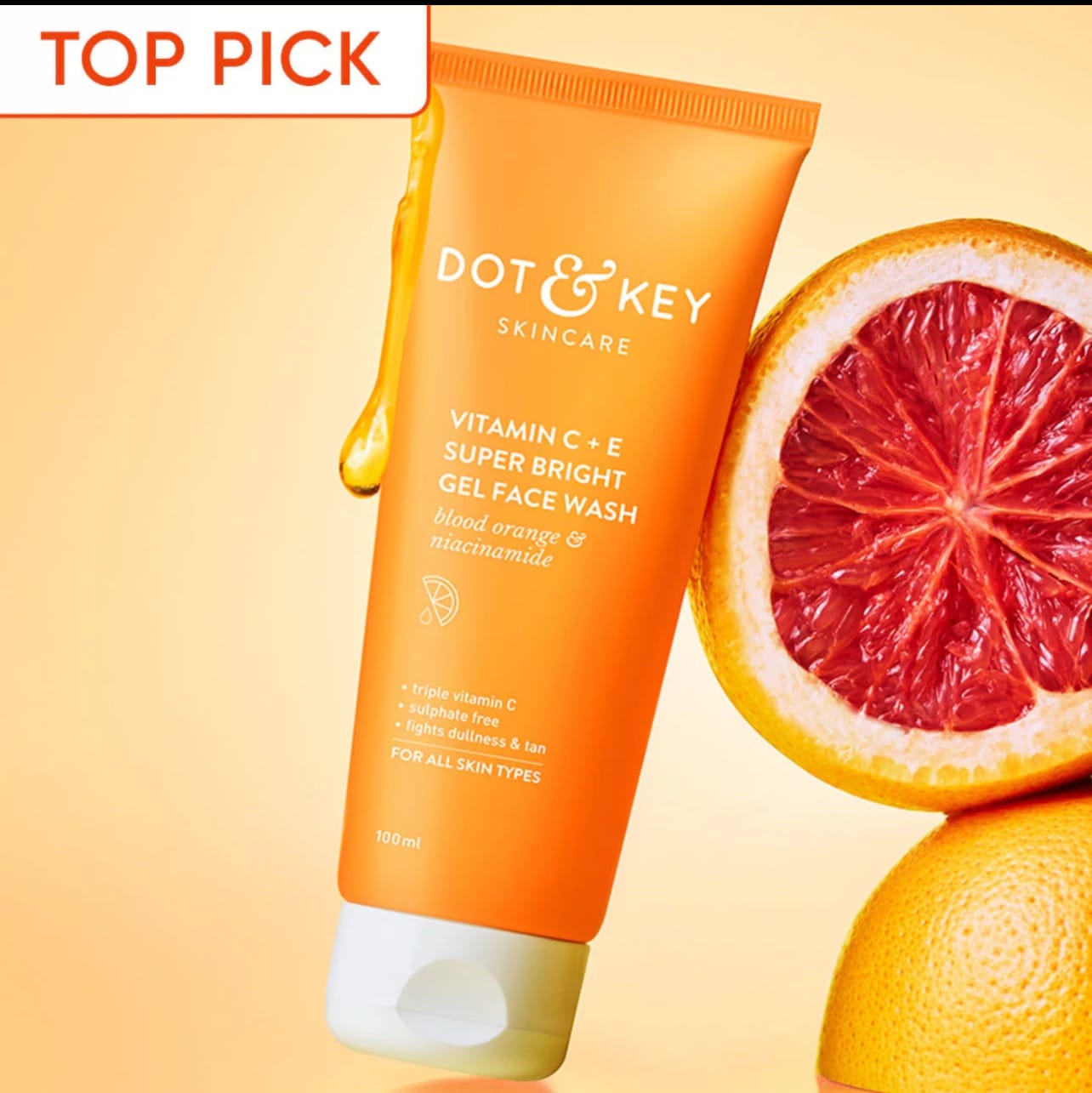 Dot & Key Vitamin C + E Gel Facewash