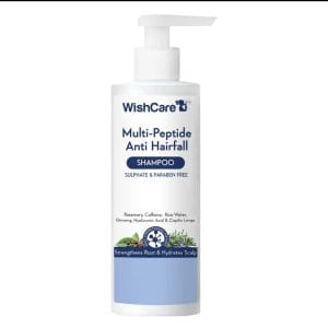 WishCare Multi-Peptide Anti Hairfall Shampoo | With Rosemary 250ml