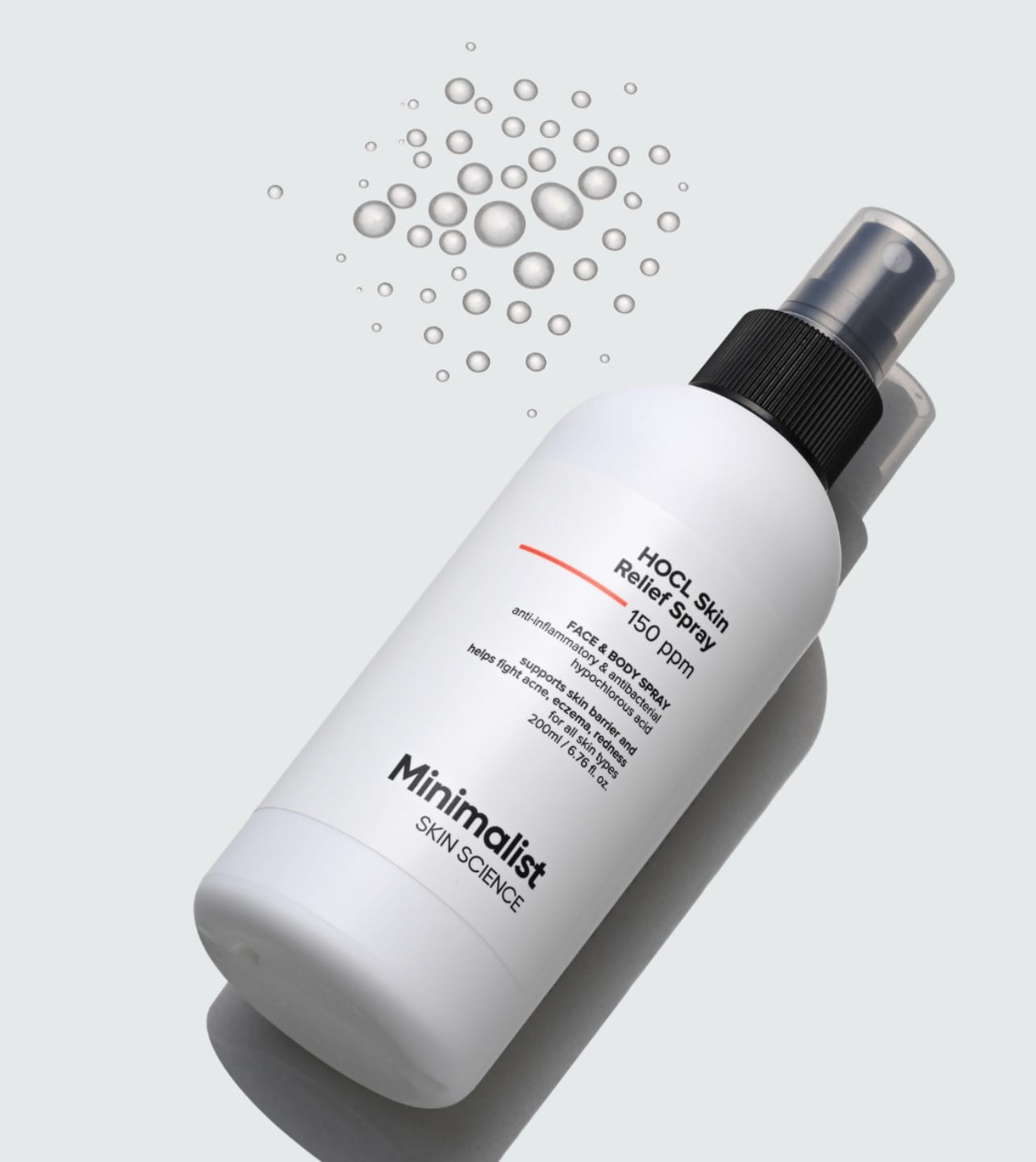 Minimalist Anti-Acne HOCL Face & Body Spray |Relief from Acne, Eczema & Redness-200 ml - Image 2
