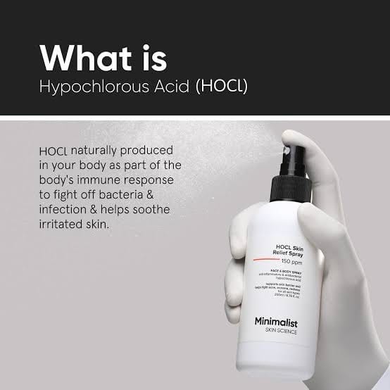 Minimalist Anti-Acne HOCL Face & Body Spray |Relief from Acne, Eczema & Redness-200 ml - Image 3