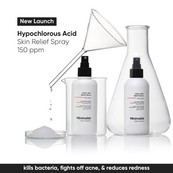 Minimalist Anti-Acne HOCL Face & Body Spray |Relief from Acne, Eczema & Redness-200 ml