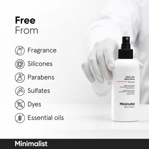 Minimalist Anti-Acne HOCL Face & Body Spray |Relief from Acne, Eczema & Redness-200 ml - Image 5