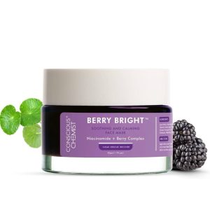 Conscious Chemist® Berry Bright Pore Refining & Brightening Face Mask | | 50g