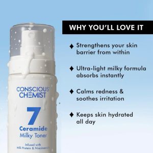 Conscious Chemist® Hydrating Milky Face Toner | 100ml