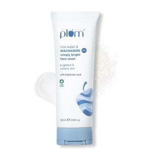 Plum 2% Niacinamide Simply Bright Face Wash With Ricewater 100 ml | | 100% Vegan
