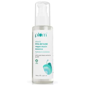 Plum Cica & HYA-BETAINE Vegan Mucin Essence | Intense Hydration, Soothing & Rejuvenation | | 100ml ‼️Exp:11/2026