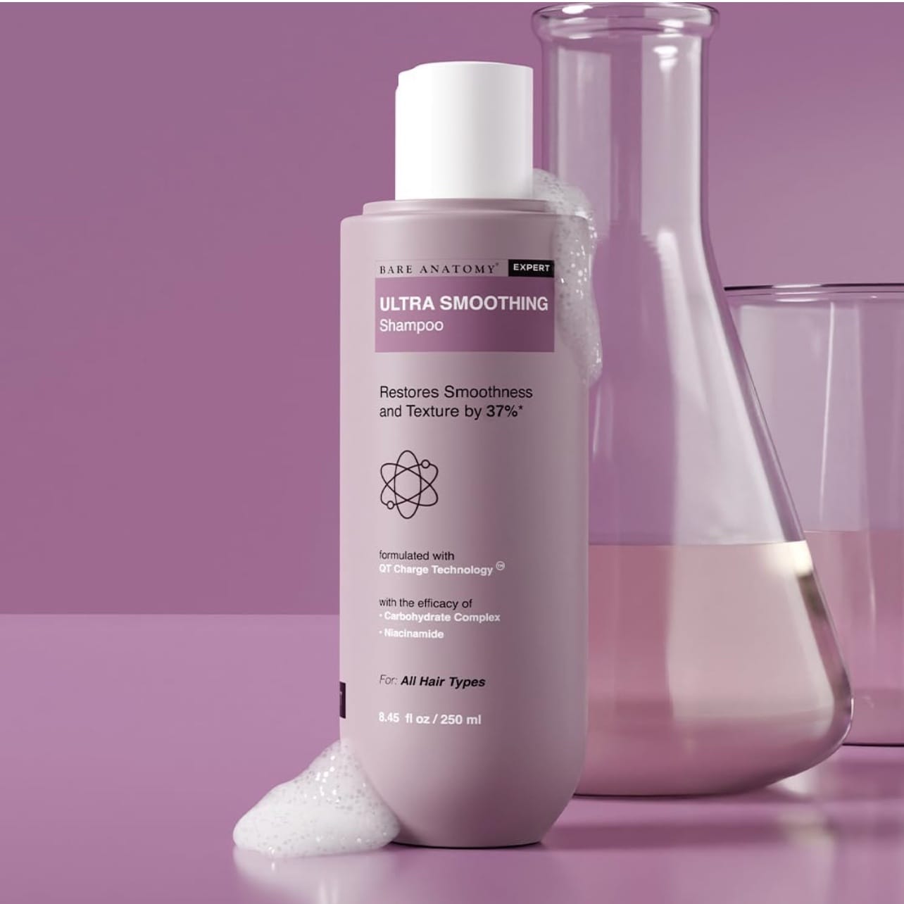 Bare Anatomy Ultra Smoothing Shampoo for Dry and Frizzy Hair | | 250ml