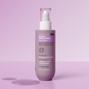 Bare Anatomy Ultra Smoothing Hair Serum For Dry & Frizzy Hair | Restores Smoothness & Texture | | 100ml